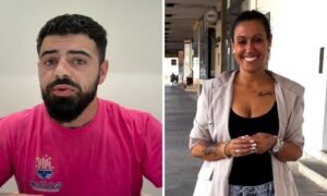 Gabriel Sousa e Marisa Pires