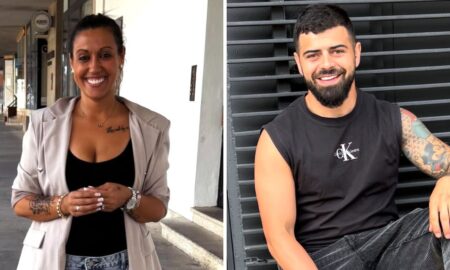 Marisa Pires e Gabriel Sousa
