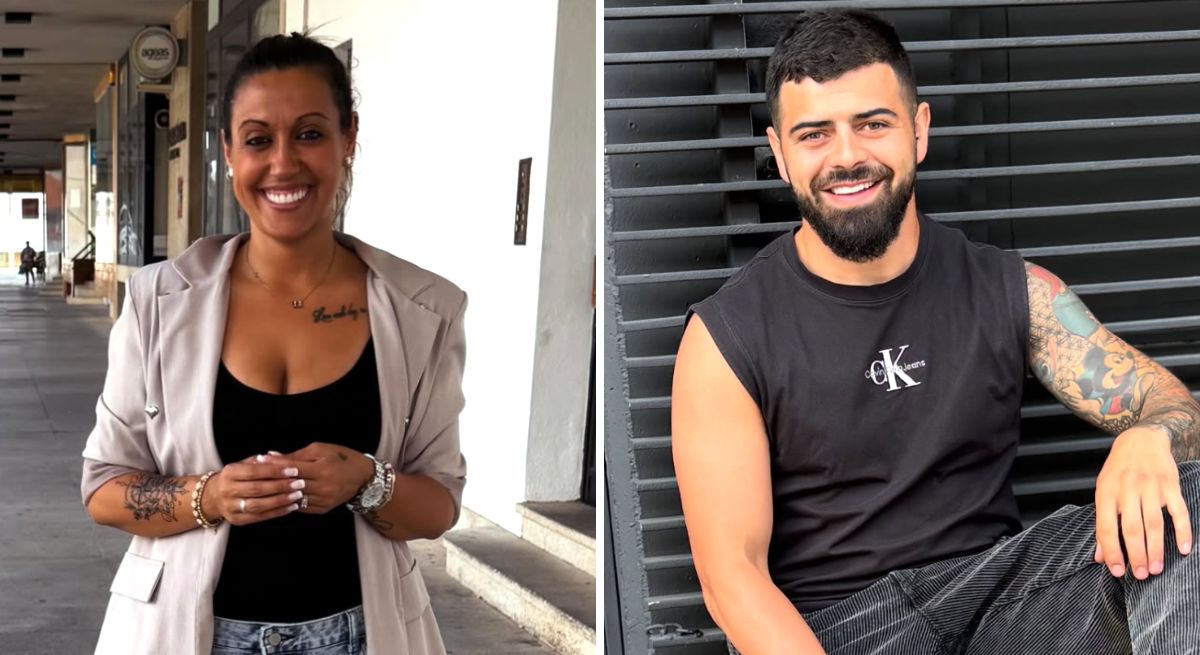 Marisa Pires e Gabriel Sousa