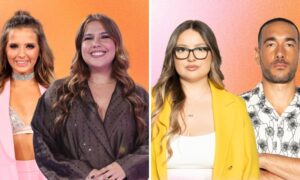 Diana Lopes com Inês Morais e Boris com Sara
