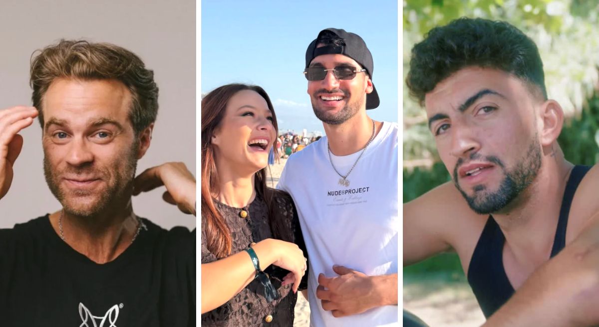Ricardo João, Eva Pais com o Dj Gamix e Tiago Blela