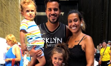 Marisa Pires e Pedro Jorge com os filhos