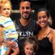Marisa Pires e Pedro Jorge com os filhos