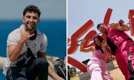 Tiago Blela e Eva Pais com Gamix