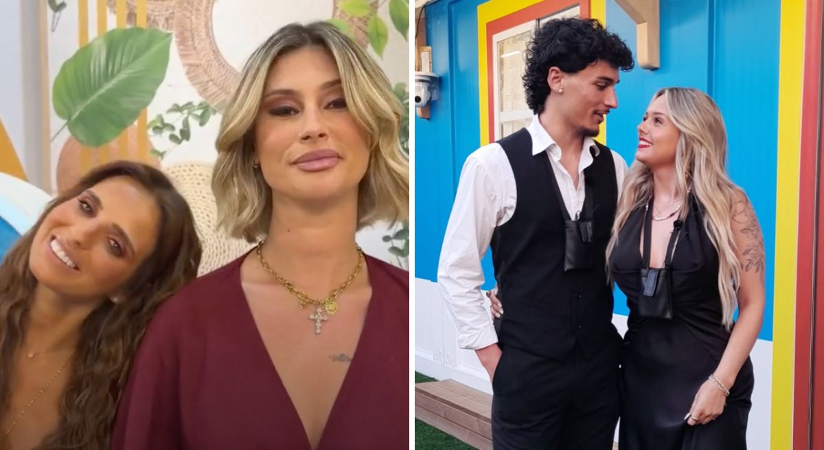Bernardina Brito com Diana Lopes e Miguel com Mariana Sá