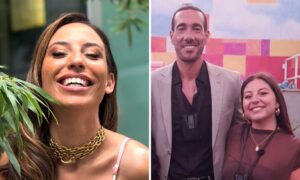 Catarina Miranda e Boris com Vanessa