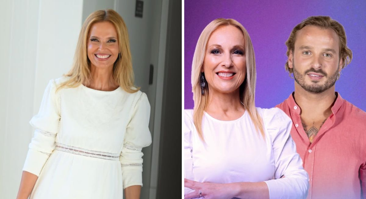 Cristina Ferreira e Teresa Silva com Miguel Vicente
