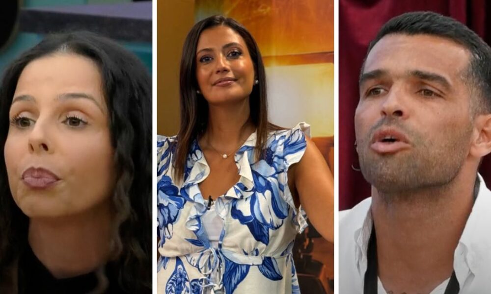 Vera Cláudia, Inês Simões e Luís Gonçalves