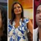 Vera Cláudia, Inês Simões e Luís Gonçalves