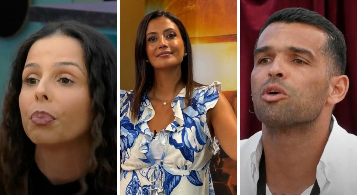 Vera Cláudia, Inês Simões e Luís Gonçalves