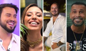 Ex-concorrentes de reality shows: Francisco Monteiro, Catarina Miranda, miguel Vicente e Bruno Savate