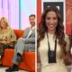 Comentadores e Sónia Jesus com Catarina Miranda